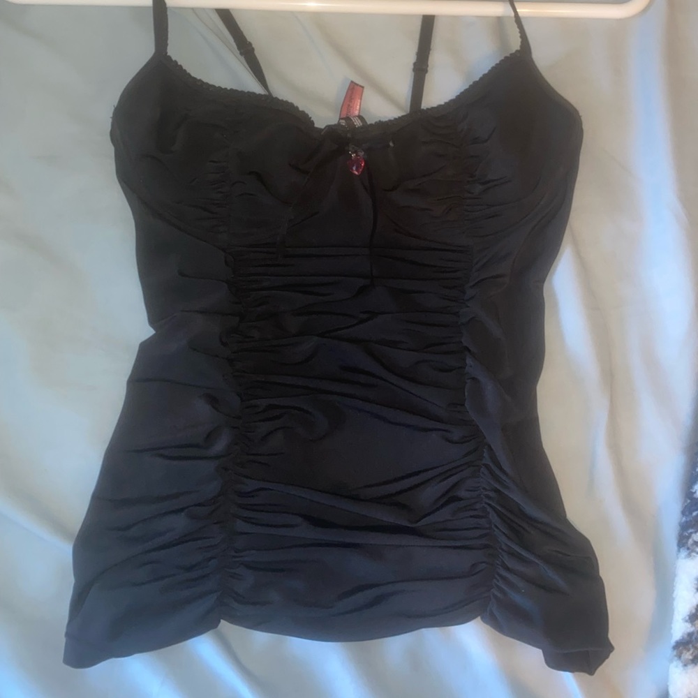 victoria secret rouched corset bustier